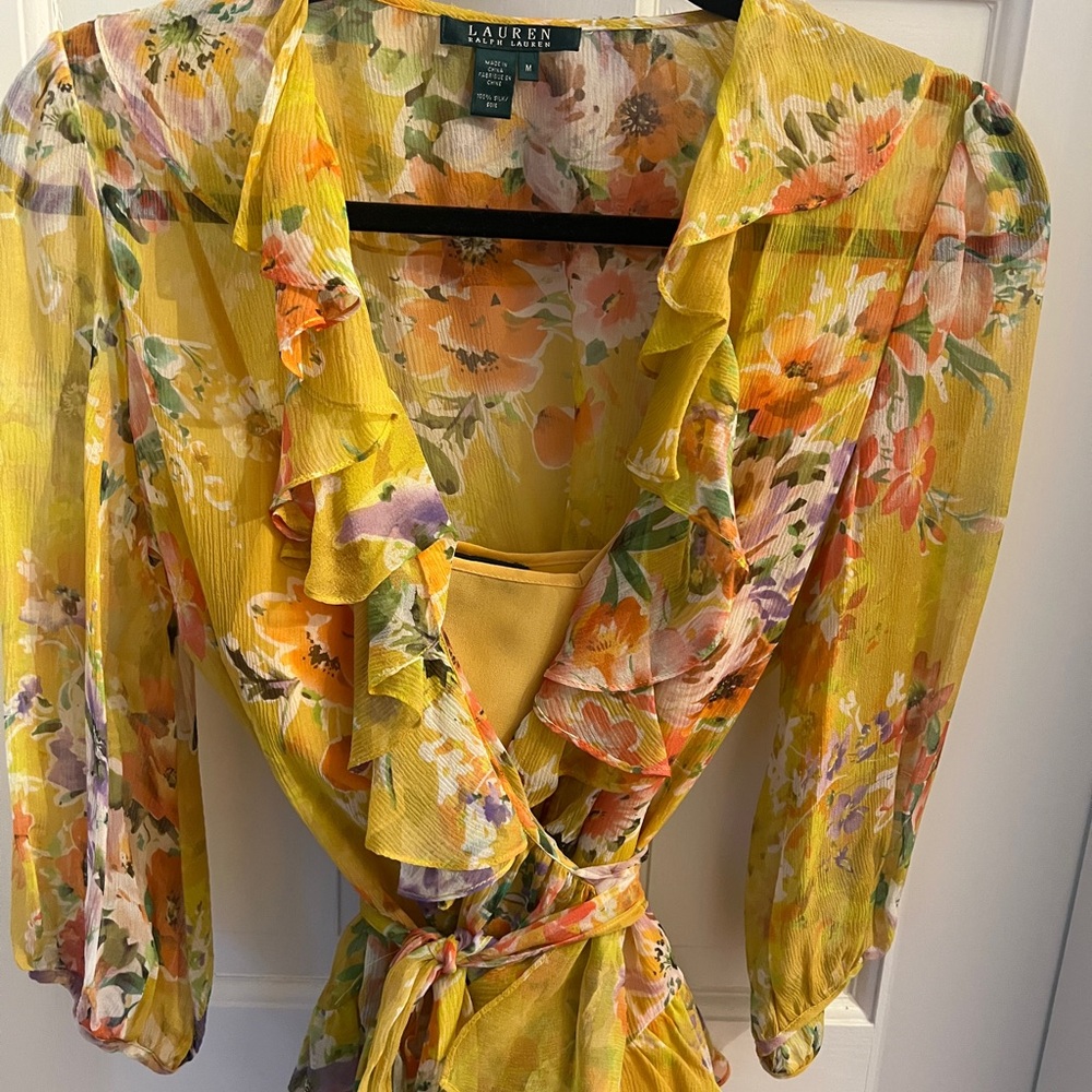 Lauren Ralph Lauren Multicolor Floral Blouse